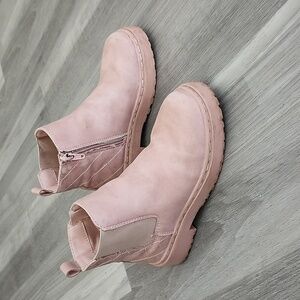 Girls Pink Boots Size 13